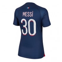 Echipament fotbal Paris Saint-Germain Lionel Messi #30 Tricou Acasa 2023-24 pentru femei maneca scurta